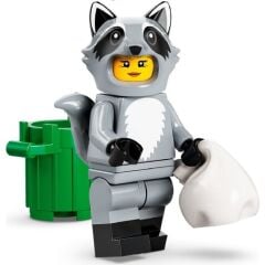 LEGO 71032-10 Mini Figür Seri 22 Raccoon Costume Fan