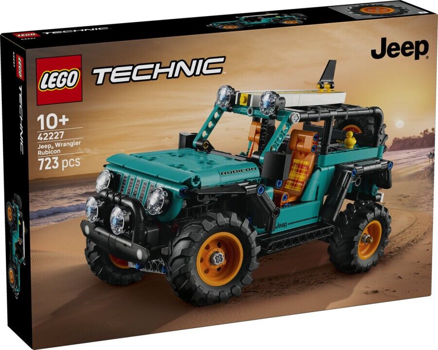 Lego Technic Jeep Wrangler Rubicon SUV 42227