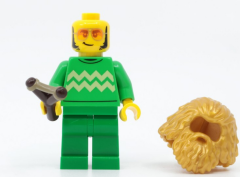 Orjinal Lego Minifigür Golden Hagrid beard