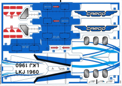 Lego 42025 Cargo Plane - YAPIM KILAVUZU / STICKER -
