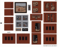 Lego 75059 Star Wars Sandcrawler UCS - YAPIM KILAVUZU / STICKER -