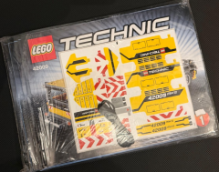 Lego 42009 Mobile Crane Mk II - YAPIM KILAVUZU / STICKER -