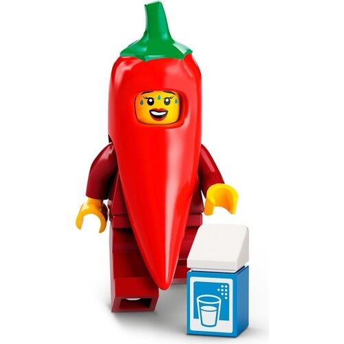 LEGO 71032-2 Mini Figür Seri 22 Chili Costume Fan