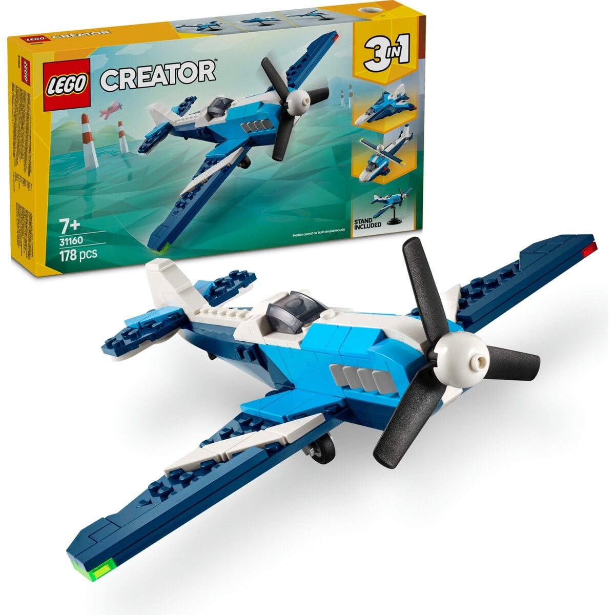 Lego Creator 3’ü 1 Arada Uçak: Yarış Uçağı 31160