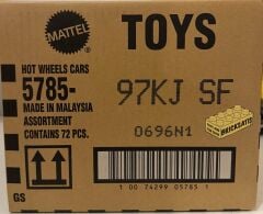 Hot Wheels Kısa Karton 72'li Kutu 5785-97KJSF
