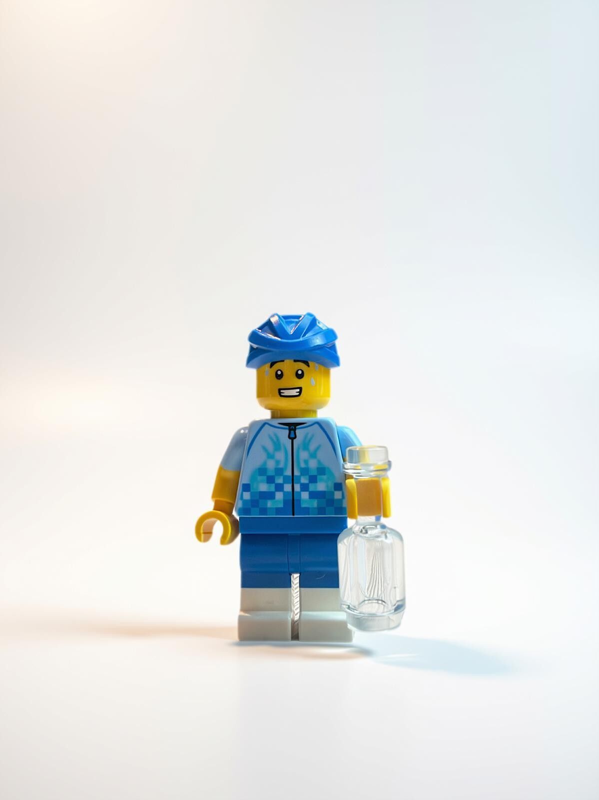 Orjinal Lego Minifigür Cyclist