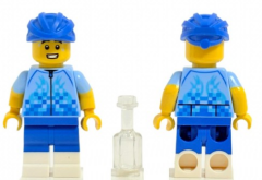 Orjinal Lego Minifigür Cyclist