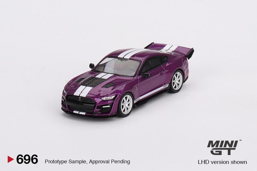 Mini GT Shelby GT500 Dragon Snake Concept Fuchsia Metallic 1:64 696