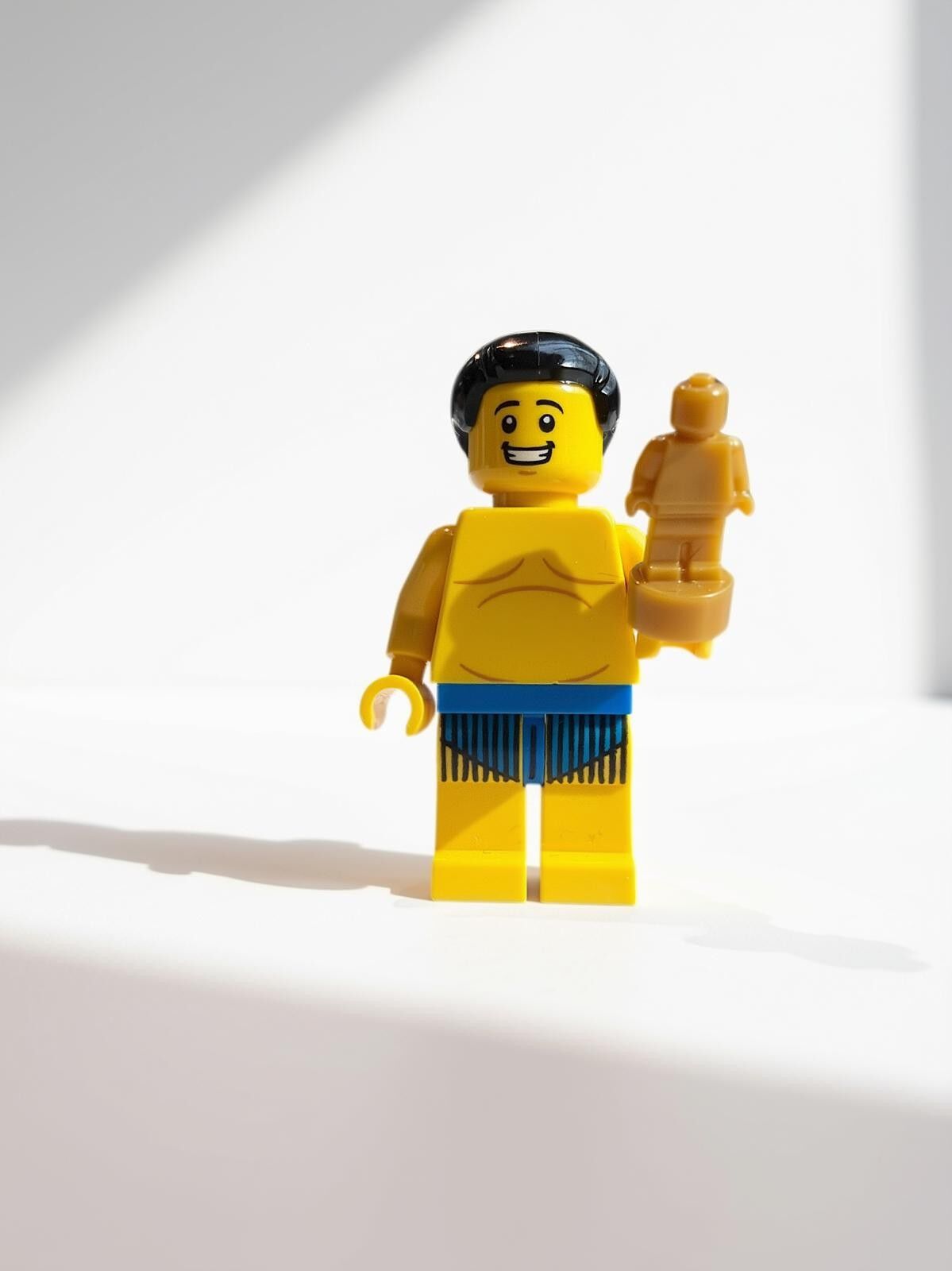 Orjinal Lego Minifigür Sumo Wrestler