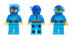 Orjinal Lego Minifigür Diver