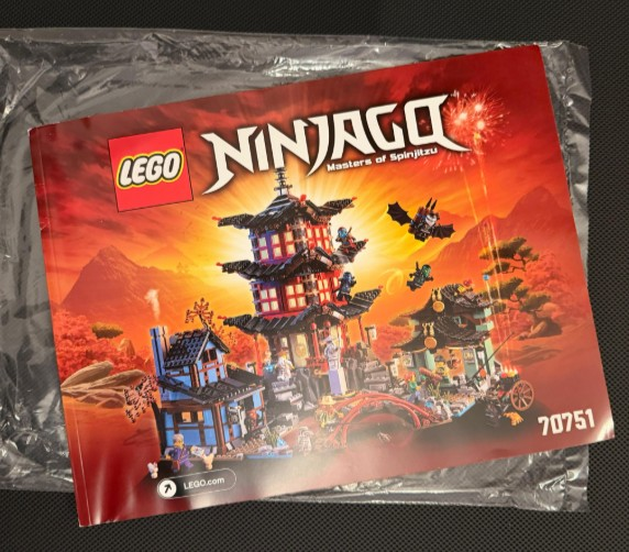 Lego 70751 Temple of Airjitzu - YAPIM KILAVUZU -