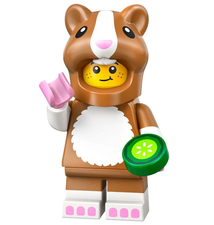 Lego Minifigür 71048 Seri 27 - 01 Hamster Costume Fan