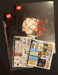 Lego 76218 Sanctum Sanctorum - YAPIM KILAVUZU / STICKER -