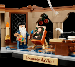 Lego Tribute to Leonardo da Vinci 40902