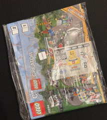 Lego 10244 Fairground Mixer - YAPIM KILAVUZU / STICKER -