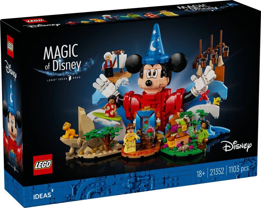 Lego ideas Disney Büyüsü 21352