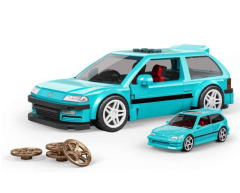 Hot Wheels Mattel Brick Shop Custom '90 Honda Civic EF JHF62