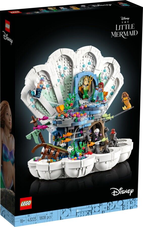 Lego Disney Küçük Deniz Kızı Kraliyet İstiridyesi 43225