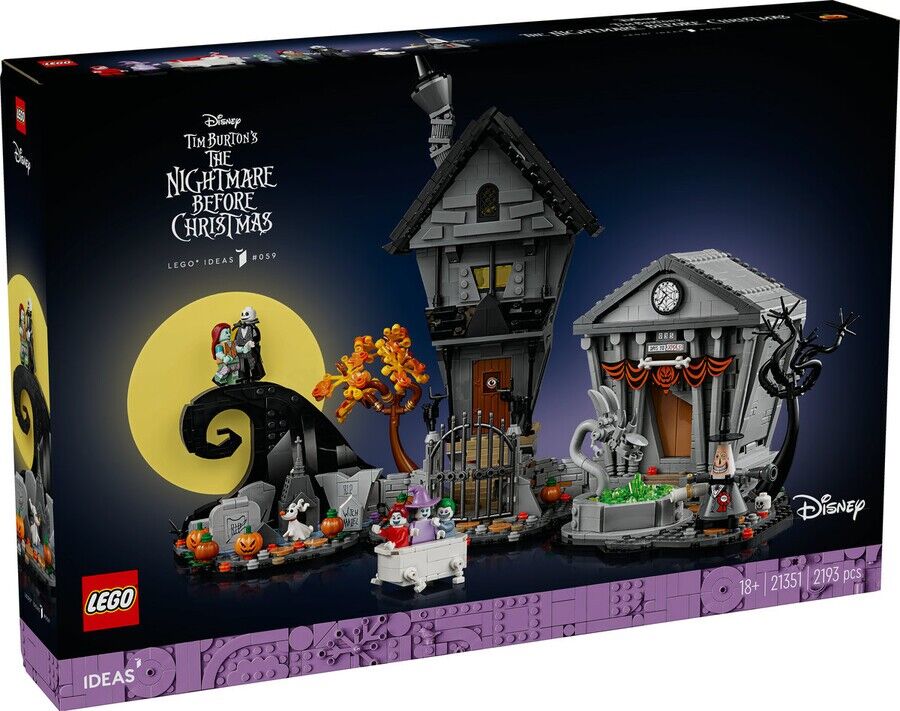 Lego ideas Disney Tim Burton’ın Noel Gecesi Kabusu 21351