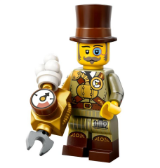 Lego Minifigür 71048 Seri 27 - 12 Steampunk Inventor