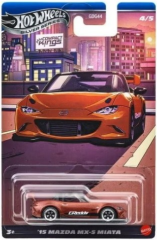 Hot Wheels Silver Series Compact Kings '15 Mazda MX-5 Miata JKX56