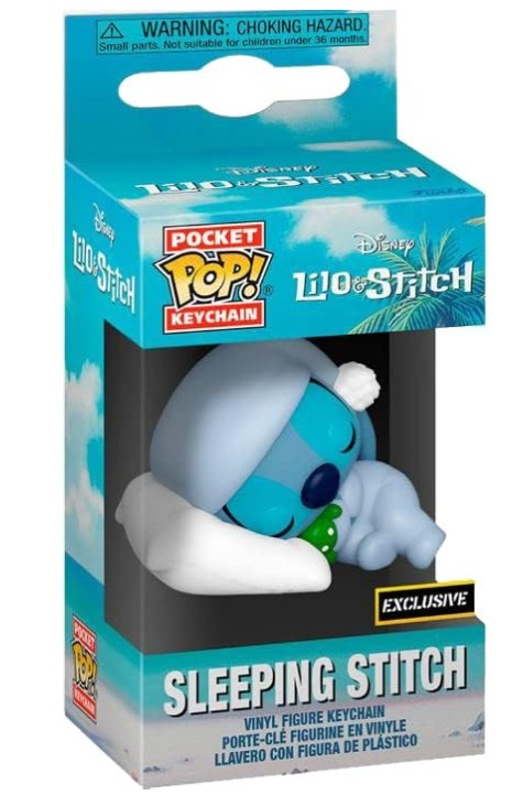 Funko Pop Pocket Keychain Sleeping Stitch