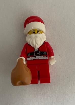 Orjinal Lego Minifigür Santa Claus