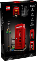 Lego ideas 21347 Red London Telephone Box