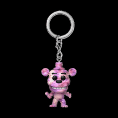 Funko Pop Pocket Keychain Freddy Fazbear in Tie-Dye