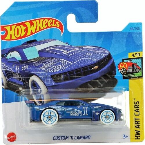 Hot Wheels Tekli Arabalar Custom 11 Camaro HKH48 (Art Cars)