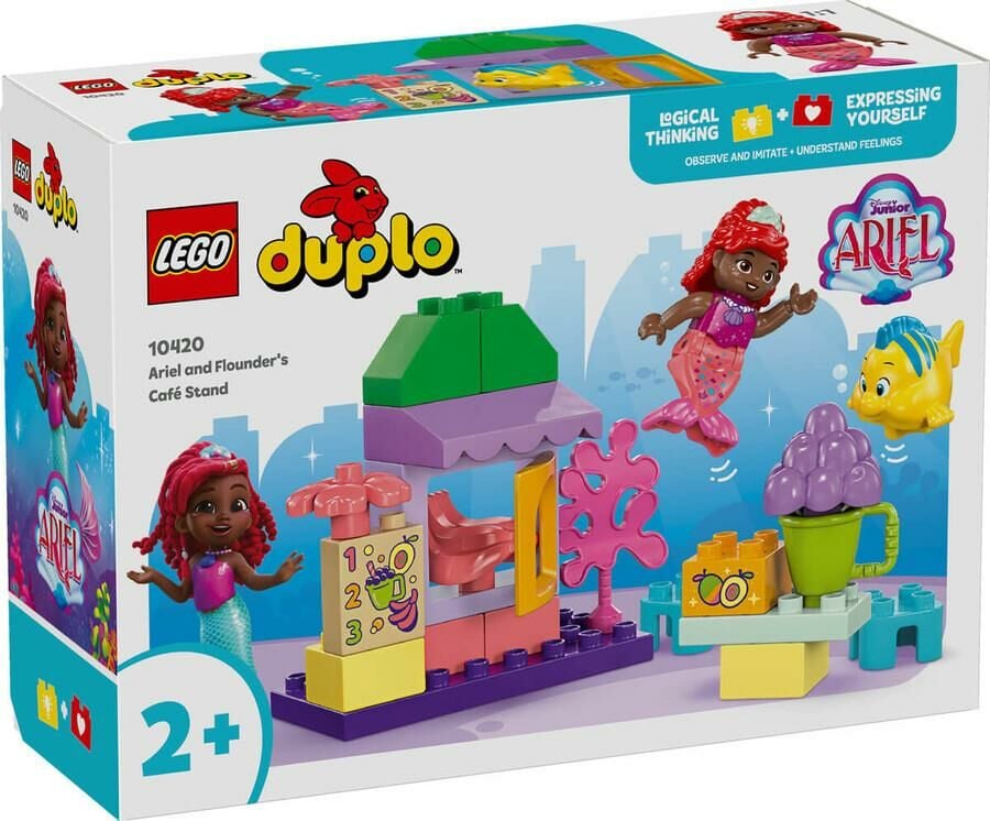 Lego Duplo Disney Ariel ve Flounder'ın Kafe Standı 10420