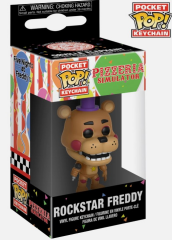 Funko Pop Pocket Keychain Rockstar Freddy