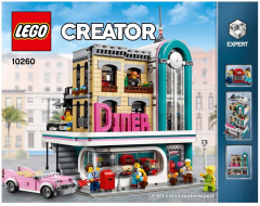 Lego 10260 Downtown Diner - YAPIM KILAVUZU -