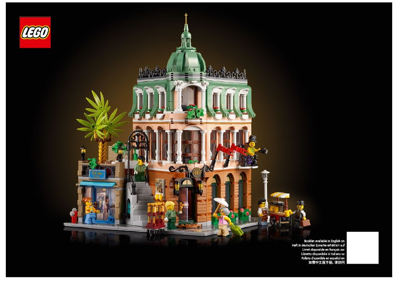 Lego 10297 Boutique Hotel - YAPIM KILAVUZU -