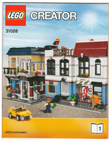 Lego 31026 Bike Shop & Café - YAPIM KILAVUZU -