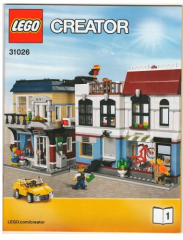 Lego 31026 Bike Shop & Café - YAPIM KILAVUZU -