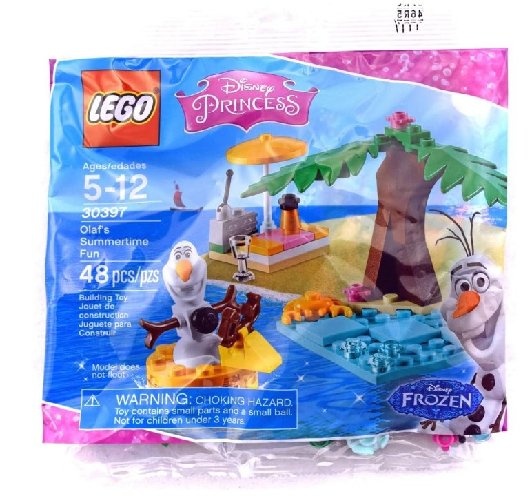 Lego Disney Princess, Frozen Olaf's Summertime Fun 30397