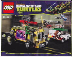 Lego 79104 The Shellraiser Street Chase  - YAPIM KILAVUZU -