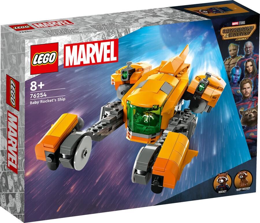 Lego Marvel Bebek Rocket’in Gemisi 76254