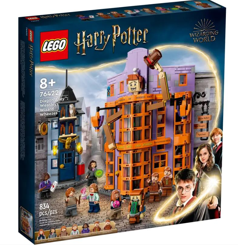 Lego Harry Potter Diagon Yolu: Weasley Büyücü Şakaları 76422