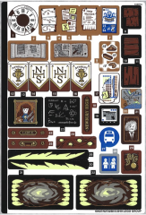 Lego 70425 Newbury Haunted High School - STICKER -