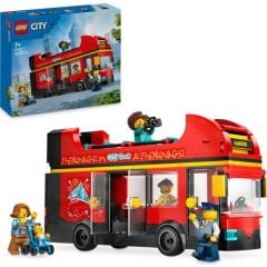 Lego City Kırmızı İki Katlı Gezi Otobüsü 60407
