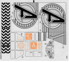 Lego 76038 Attack on Avengers Tower - STICKER -