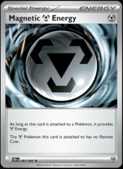 Pokemon Mega Evolution Chaos Rising Single Kart Magnetic Energy 085/086