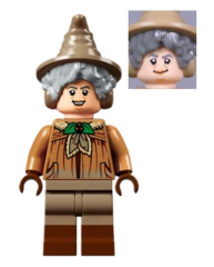 Lego Minifigür Professor Pomona Sprout Dirty Cloak hp270