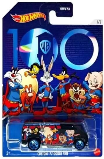 Hot Wheels WB 100.Yıl 5'li Tüm Set - HMV73