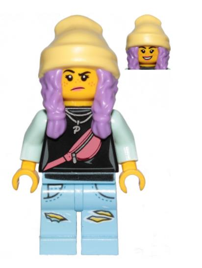 Lego Minifigür Hidden Side Parker L. Jackson hs019