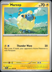 Pokemon Mega Evolution Chaos Rising Single Kart Mareep 027/086