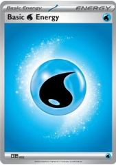 Pokemon Mega Evolution Single Kart Basic Water Energy MEE003