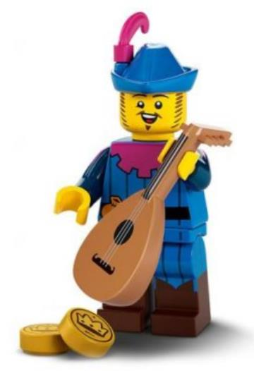 Lego 71032-3 Mini Figür Seri 22 Troubadour